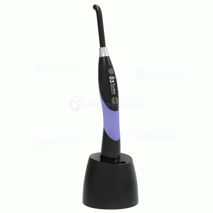 Mecco Q8 L&aacute;mpara de fotopolimerizaci&oacute;n LED inal&aacute;mbrica con radi&oacute;metro